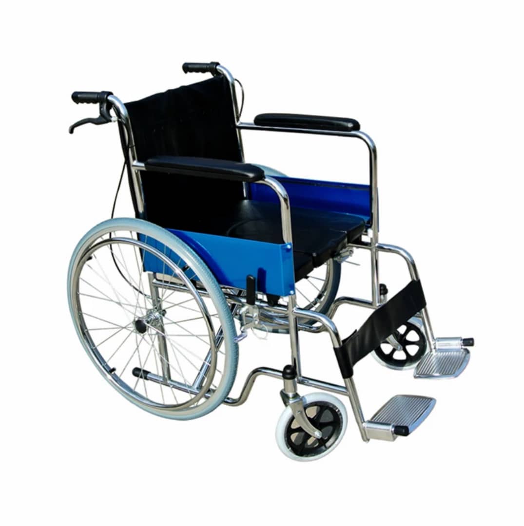 Fauteuil roulant manuel en acier - KJT601