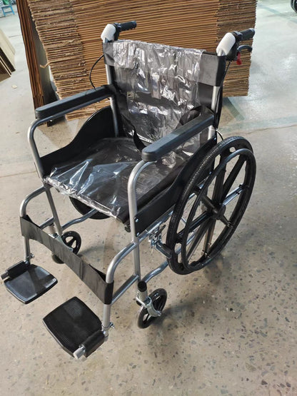 Fauteuil roulant manuel en acier - KJT601